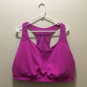 Plus Size Sport Bra Med support Bright Fushia 4x